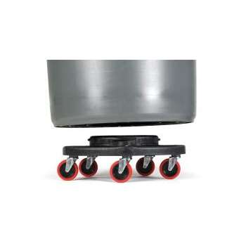 Rubbermaid Brute Quiet Dolly 2640-43, Black